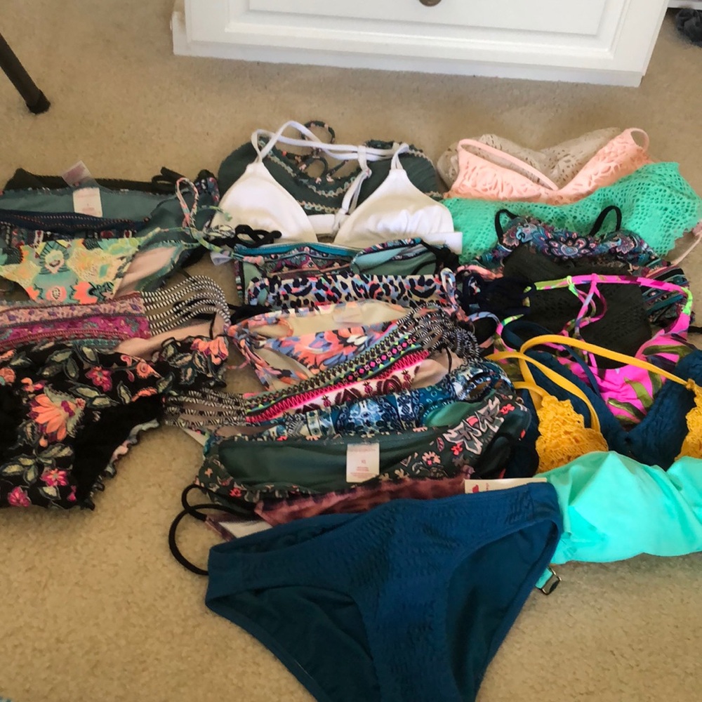 HUGE BIKINI LOT TARGET AND VS PINK